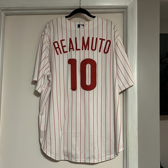 Phillies JT Realmuto jersey with 2022 World Series patch xxl - Picture 2 of 5